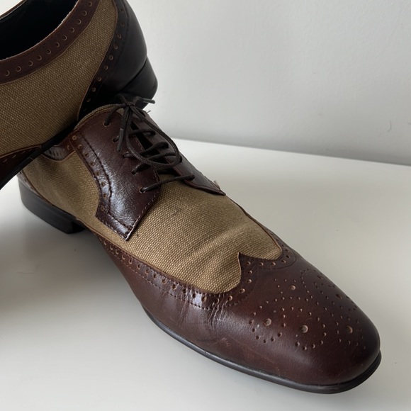 From London! Size 45 Dune shoes. Great condition. Two tone oxfords! Funky style! main image 8